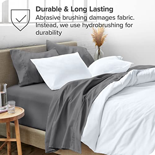 Bare Home Full Sheet Set - 1800 Ultra-Soft Microfiber Full Bed Sheets -