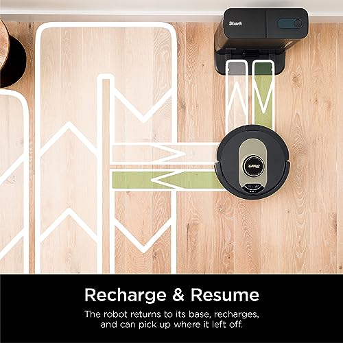 Shark AI Ultra 2-in-1 Robot Vacuum & Mop with Sonic Mopping, Matrix Clean, Home Mapping, HEPA Bagless Self Empty Base and 2 Microfiber Mopping Pads