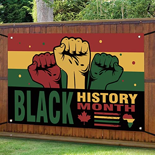 Black History Month banner,Black History Decor,Black History Month Photo