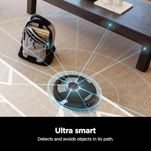 Shark AI Ultra 2-in-1 Robot Vacuum & Mop with Sonic Mopping, Matrix Clean, Home Mapping, HEPA Bagless Self Empty Base and 2 Microfiber Mopping Pads