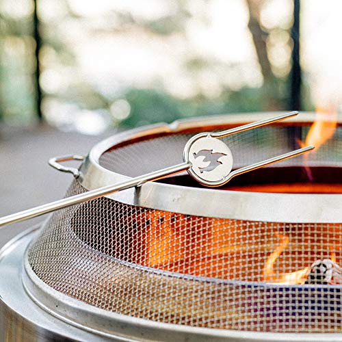 Solo Stove Ranger Shield Stainless Steel Fire Pit Spark Protector Screen Mesh Protective Spark Screen for Backyard and Outdoor Fire Pits Stops Hot Embers