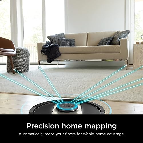 Shark AI Ultra 2-in-1 Robot Vacuum & Mop with Sonic Mopping, Matrix Clean, Home Mapping, HEPA Bagless Self Empty Base and 2 Microfiber Mopping Pads