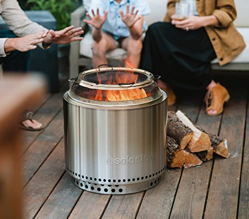 Solo Stove Ranger Shield Stainless Steel Fire Pit Spark Protector Screen Mesh Protective Spark Screen for Backyard and Outdoor Fire Pits Stops Hot Embers