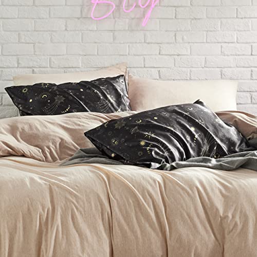 Bedsure Satin Pillow Cases 2 Pack Queen -