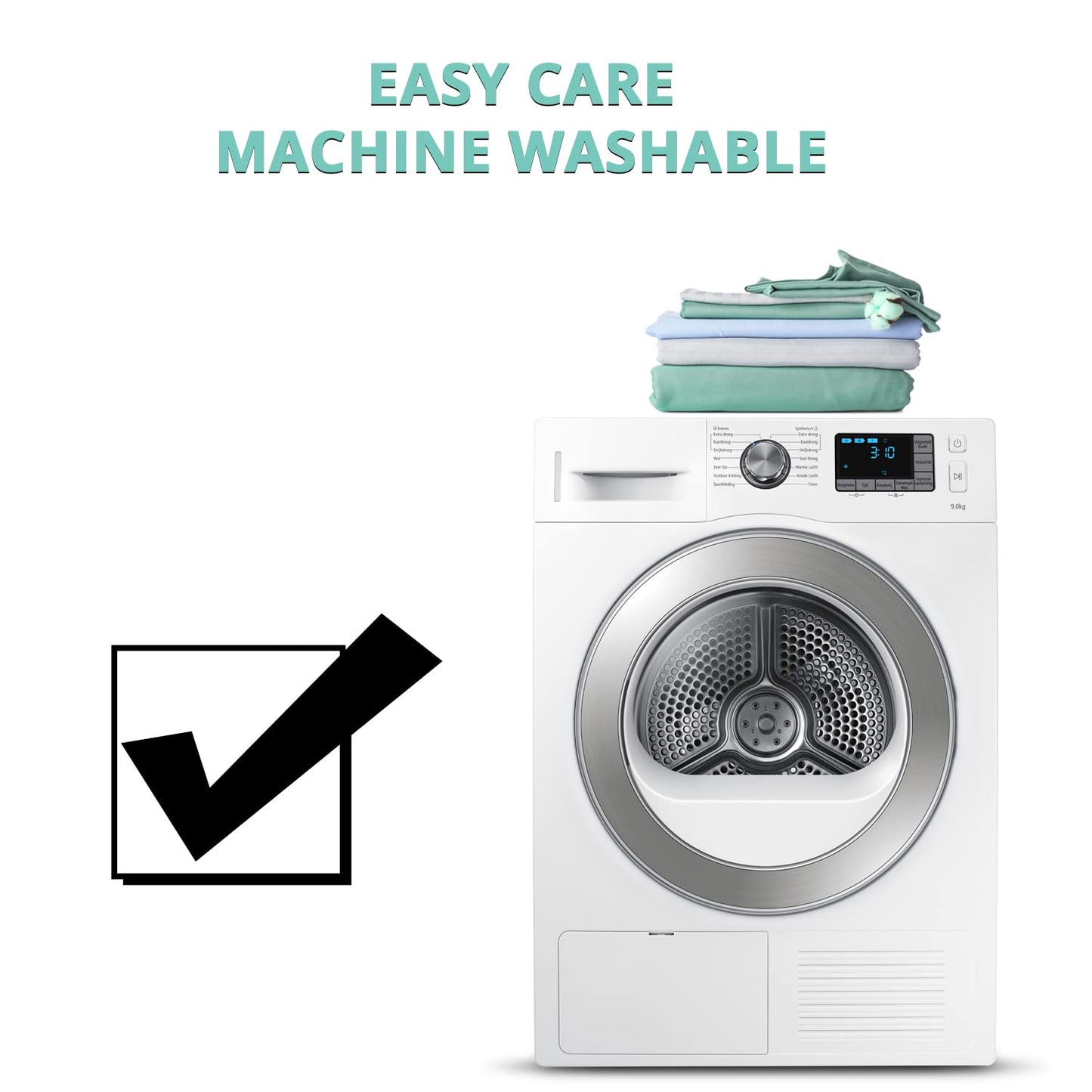 COMFII HOME Luxury 4-Piece Bedsheet Set