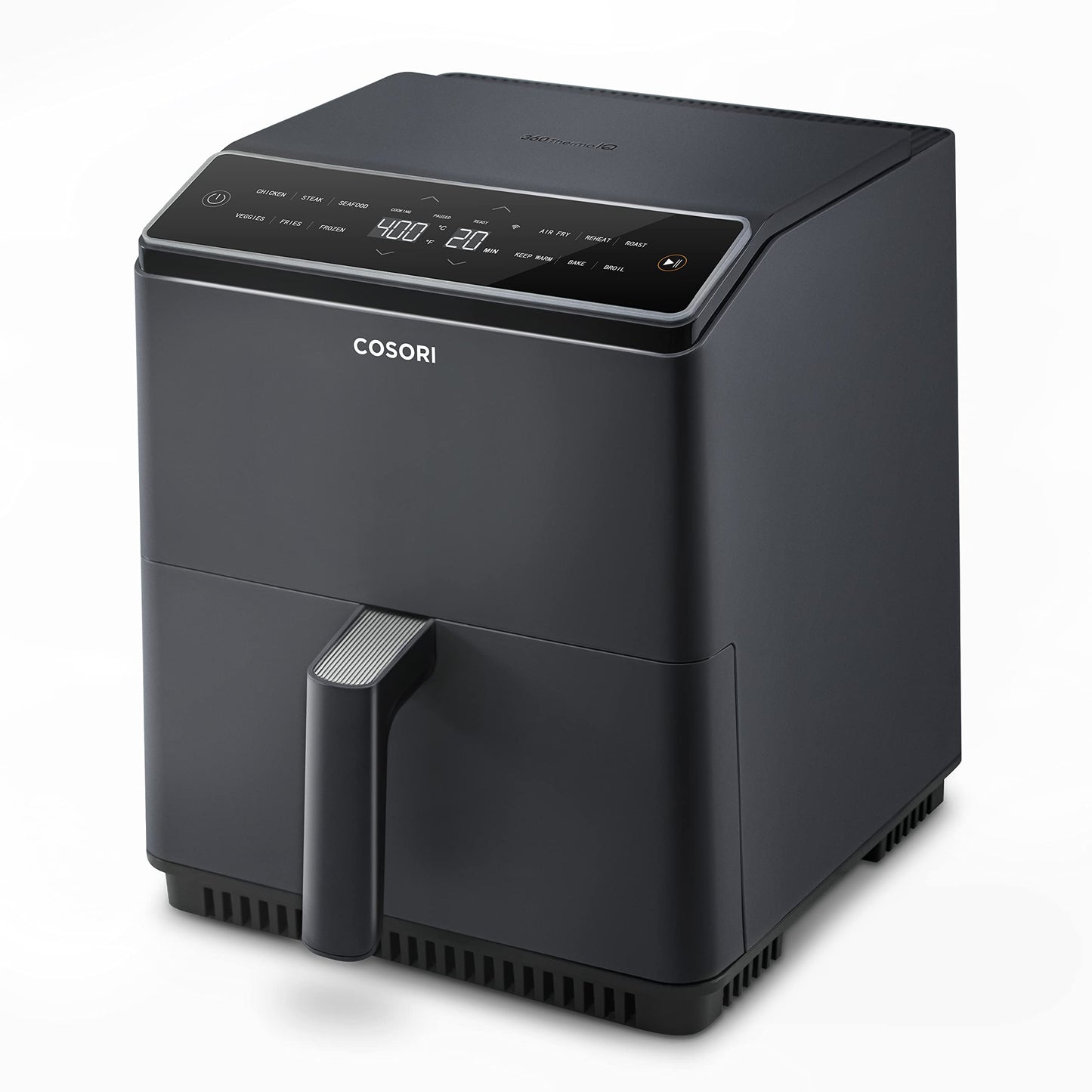 COSORI Air Fryer 5Qt(4.7L), 9-In-1 Less Oil Airfryer Oven, UP to 450℉, Quiet Operation, 30 Exclusive Recipes, Nonstick Basket, Compact, Dishwasher Safe