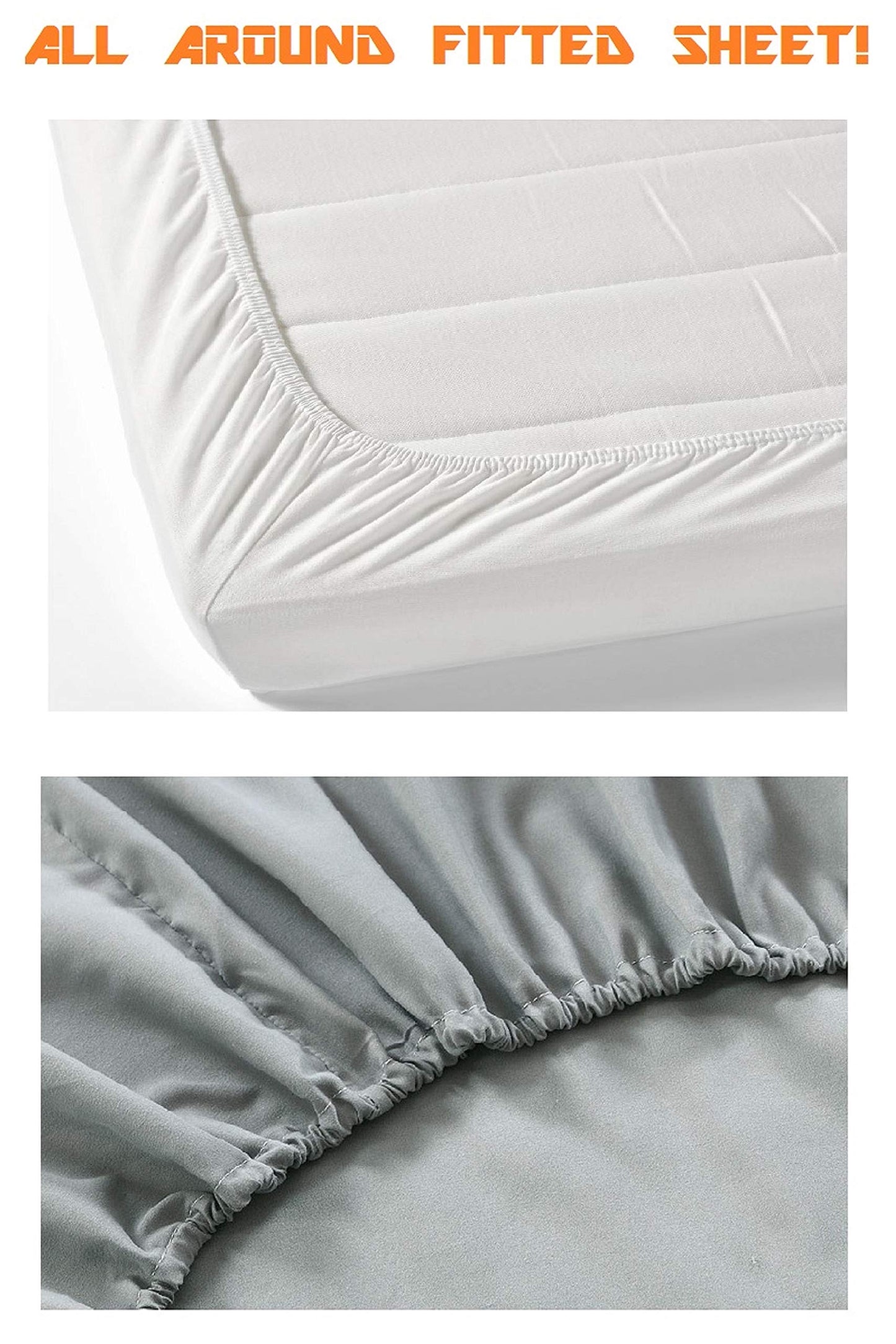 Elegant Comfort Luxury Soft 1500 Thread Count Egyptian 4-Piece Premium Hotel Quality