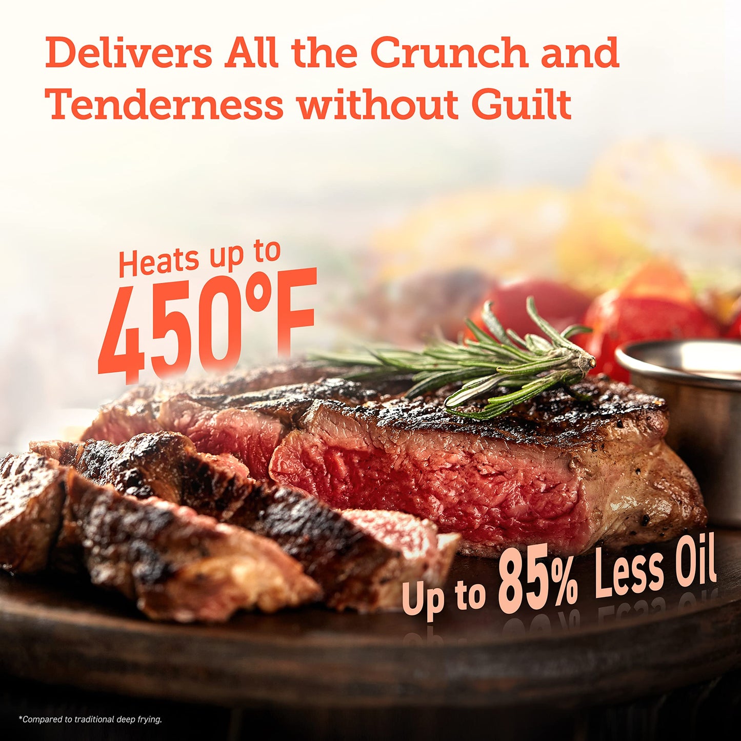 COSORI Air Fryer 5Qt(4.7L), 9-In-1 Less Oil Airfryer Oven, UP to 450℉, Quiet Operation, 30 Exclusive Recipes, Nonstick Basket, Compact, Dishwasher Safe