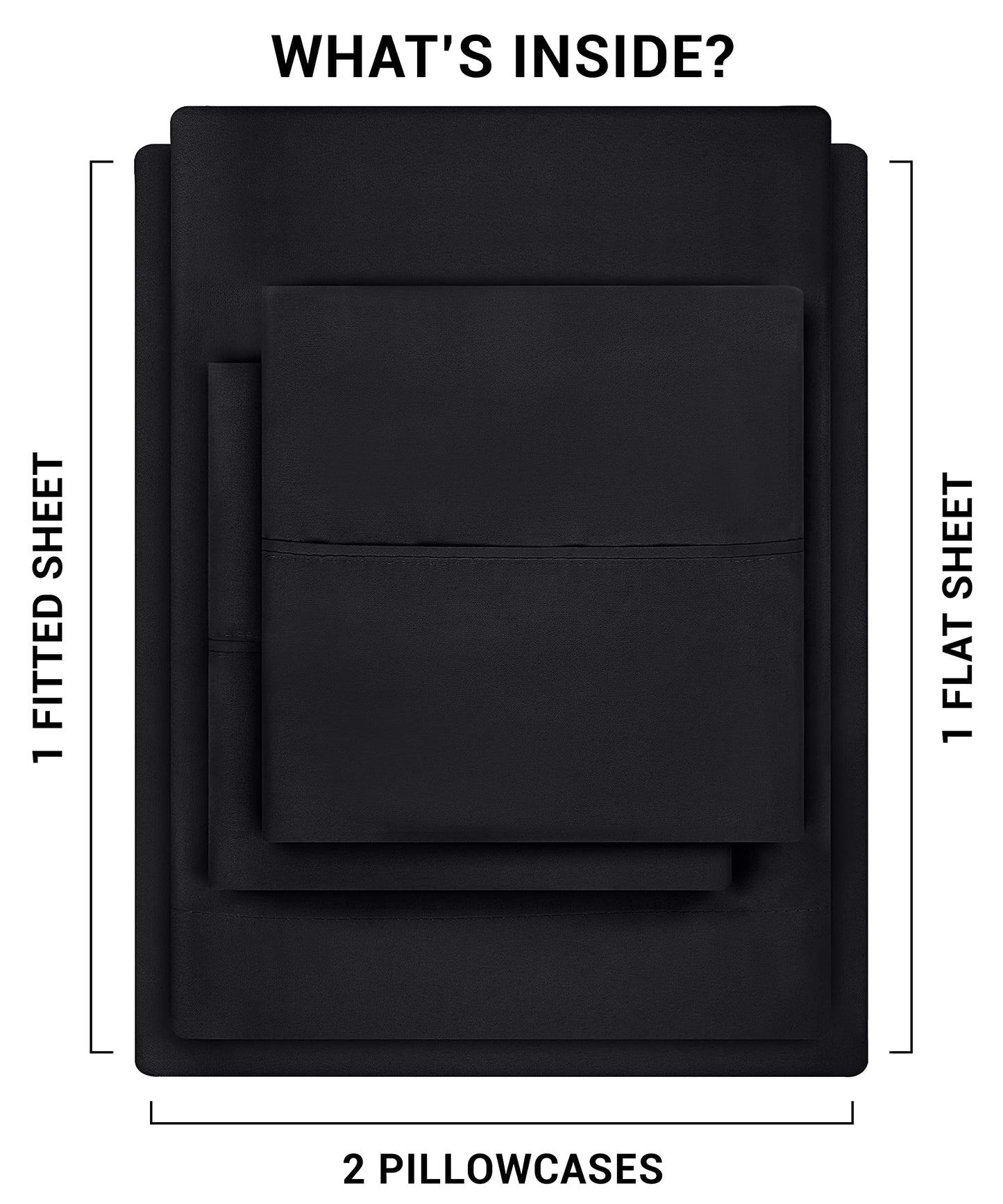 Utopia Bedding Bed Sheet Set - 4 Piece Full Bedding