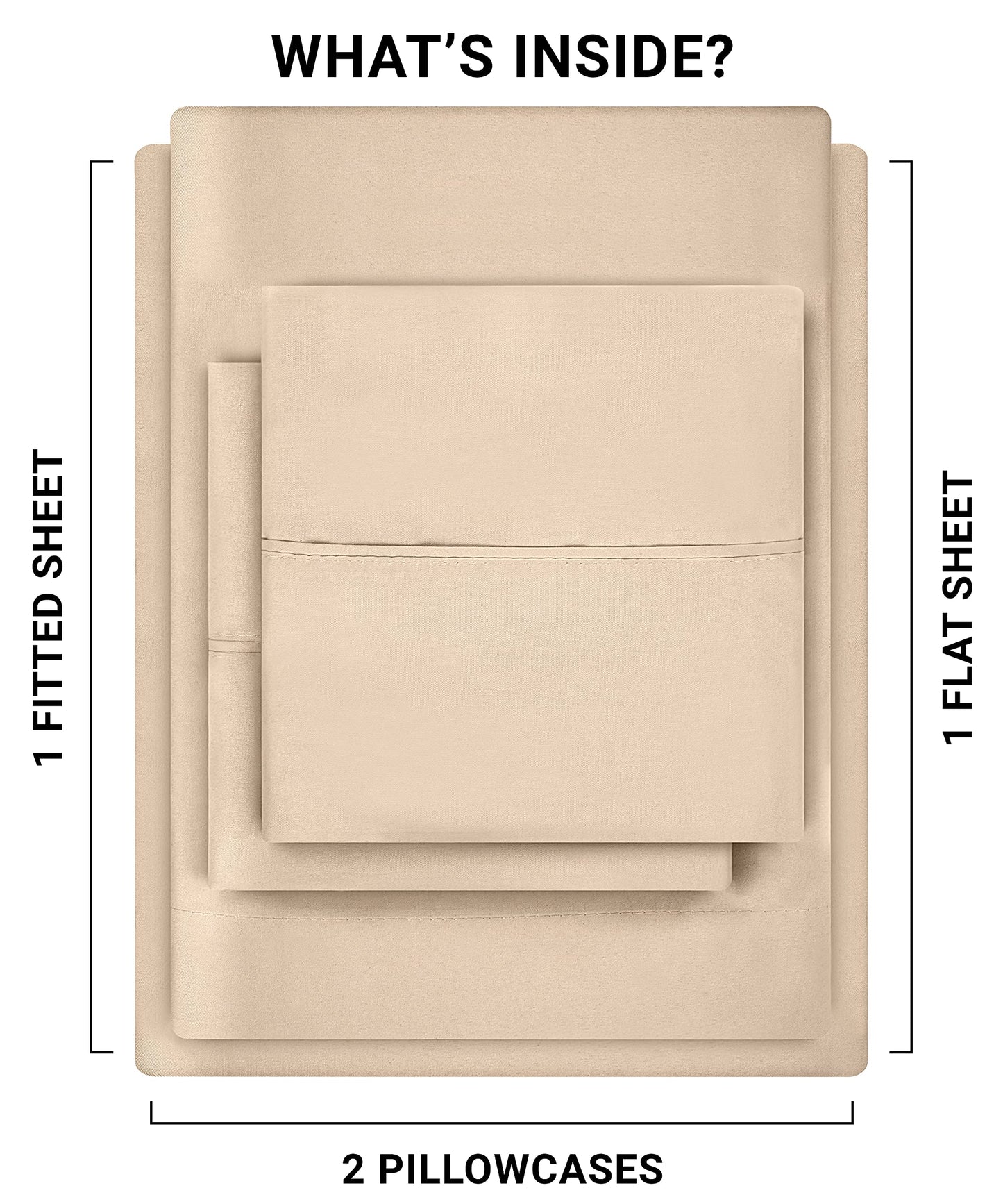 Utopia Bedding Bed Sheet Set - 4 Piece Full Bedding