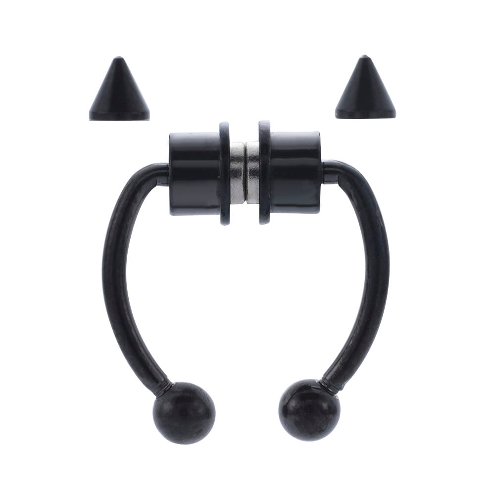 1pcs U Shaped Fake Nose Ring