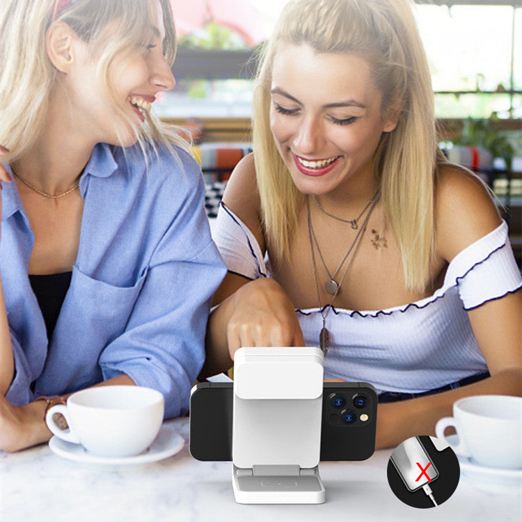 Three In One Folding Three In One Folding Bracket Wireless Charging